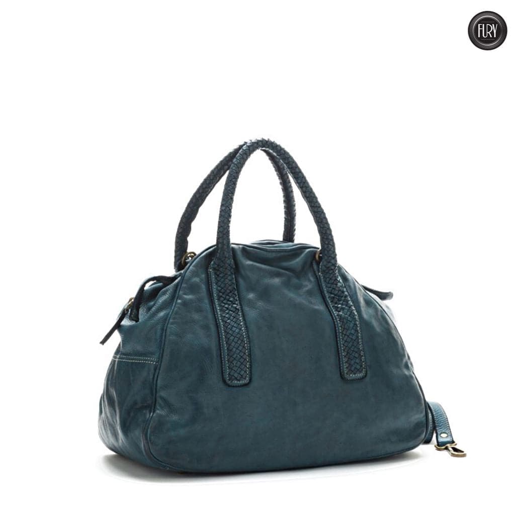 Borsa Mosca in pelle Fury Bags#colore_ottanio