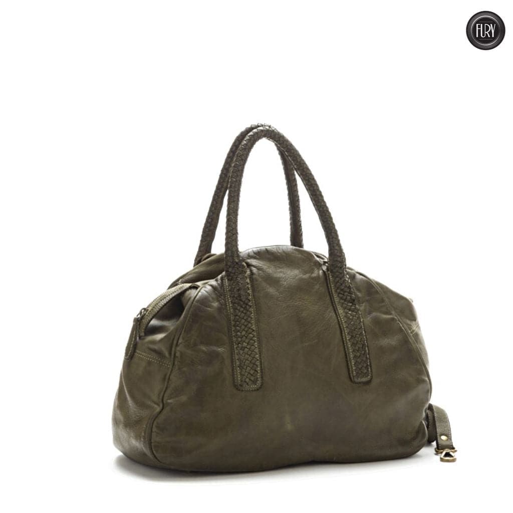 Borsa Mosca in pelle Fury Bags#colore_verde-militare