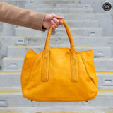 Borsa Mosca in pelle Fury Bags#colore_senape