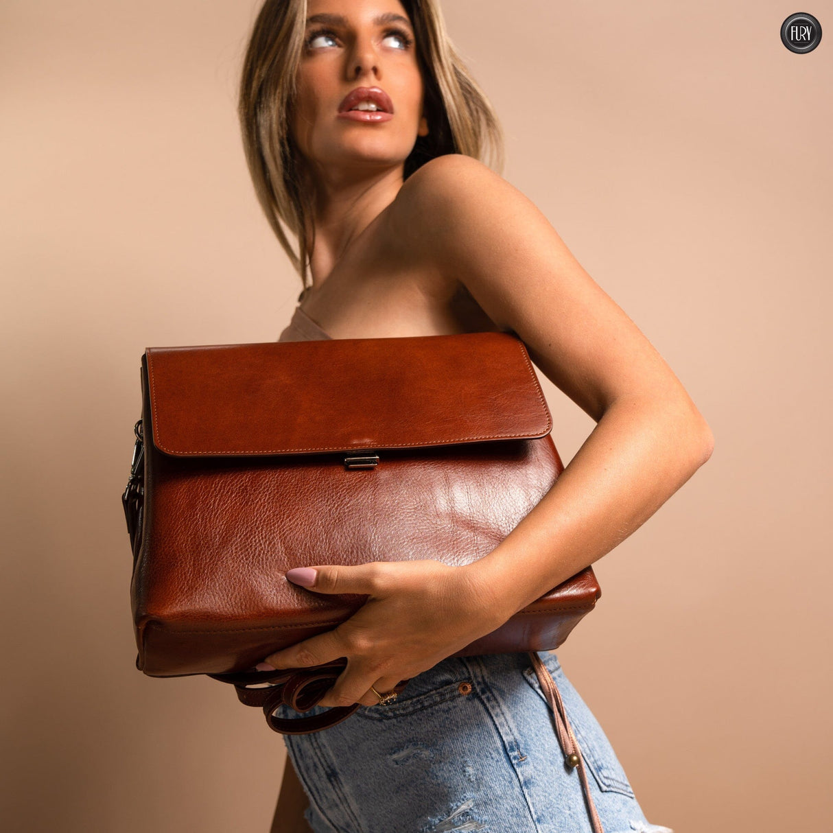 Borsa Mubi in pelle Fury Bags 