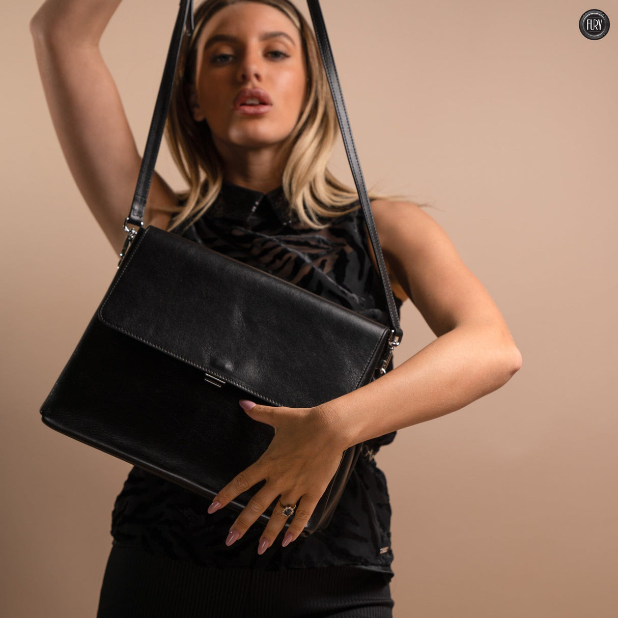 Borsa Mubi in pelle Fury Bags 