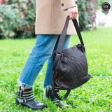 Borsa Rubi in pelle intrecciata Fury Bags#colore_testa-di-moro