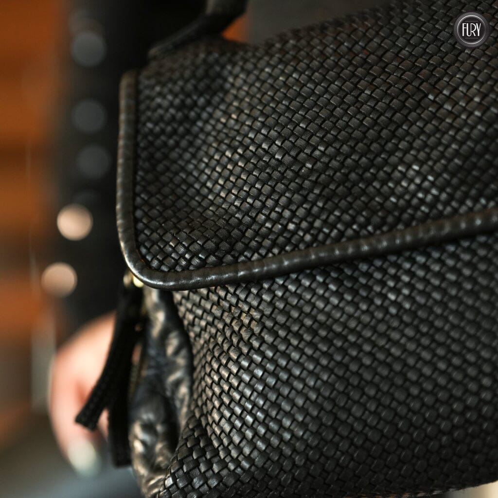 Borsa Siena in pelle intrecciata - Preordine - Fury