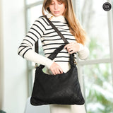 Borsa Venere a spalla in pelle intrecciata Fury 
