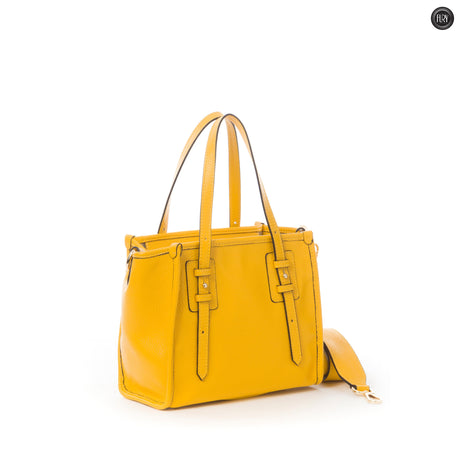 Borsetta Allure in pelle Fury Giallo