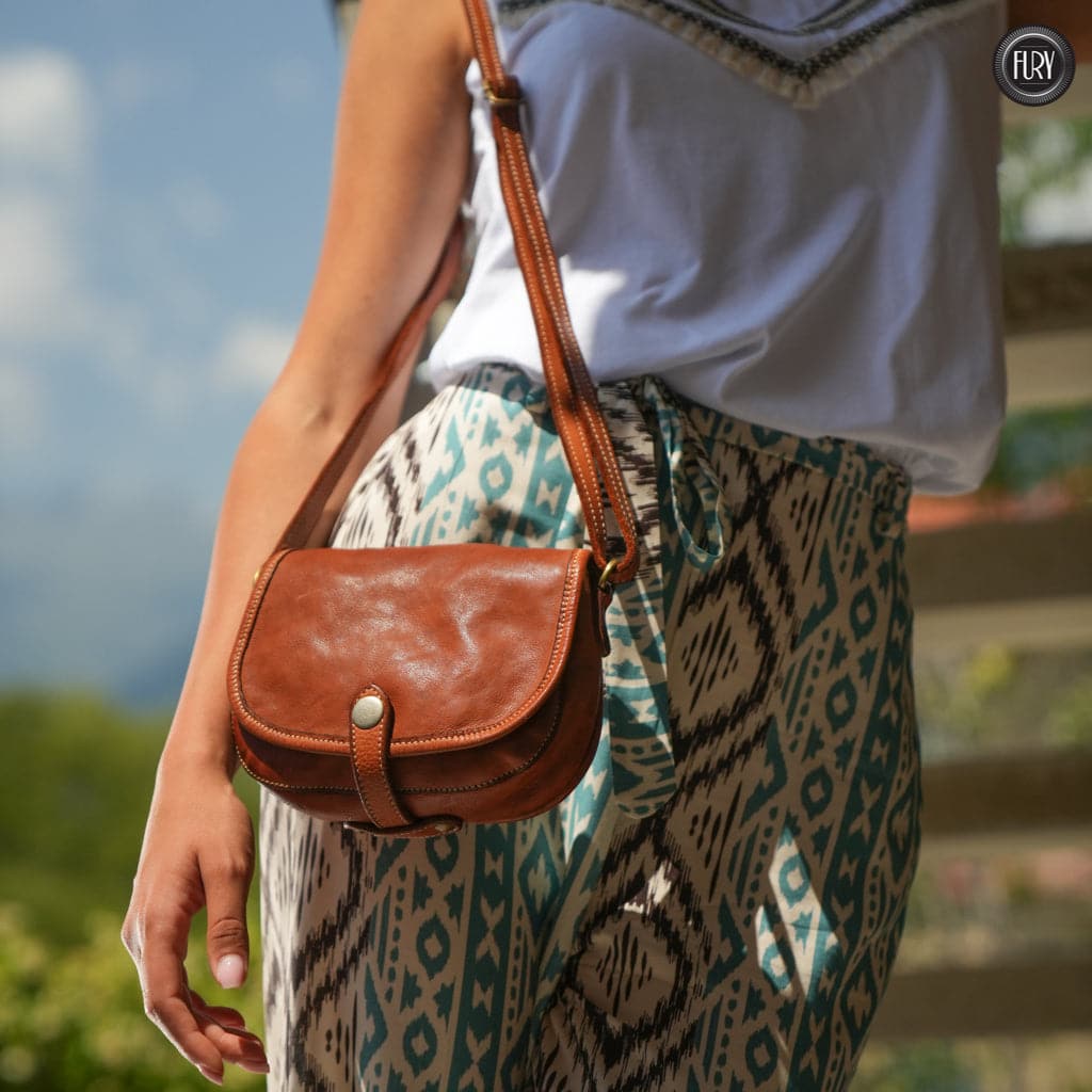 Borsetta Corinna in pelle Fury#colore_cuoio