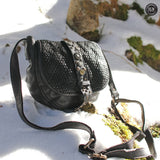 Borsetta Milano in pelle intrecciata Fury Bags#colore_nero