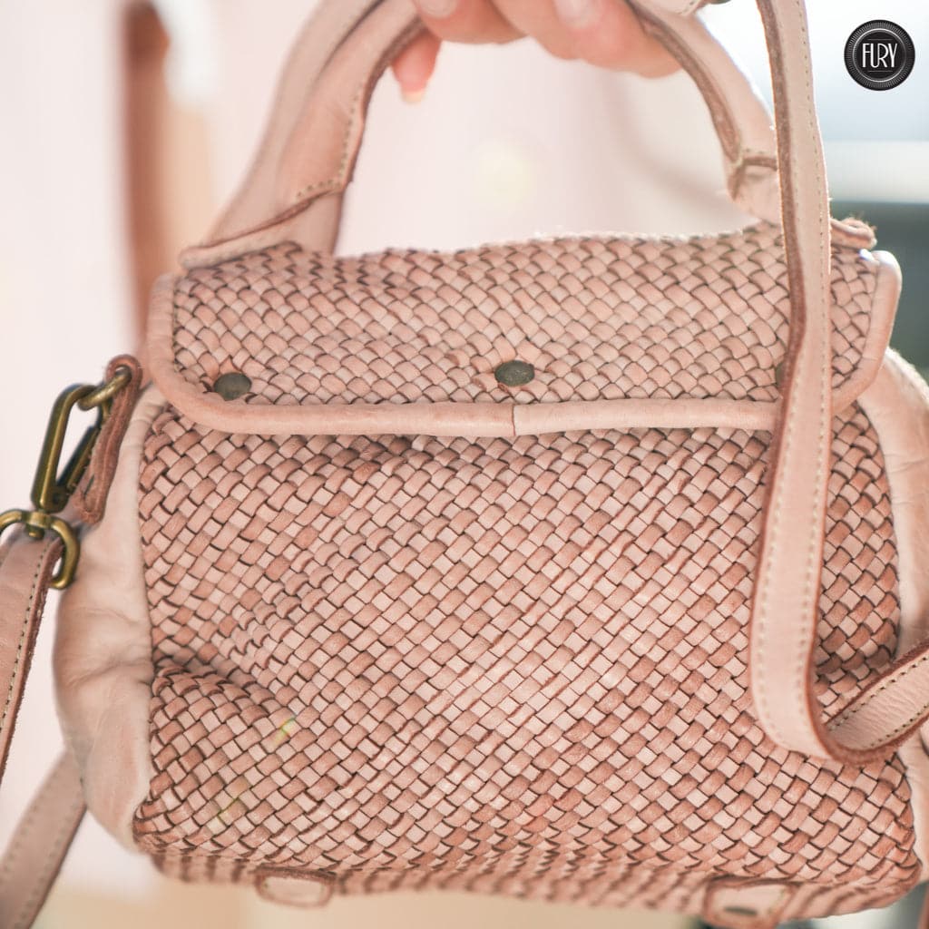 Borsetta Siena in pelle intrecciata - Fury