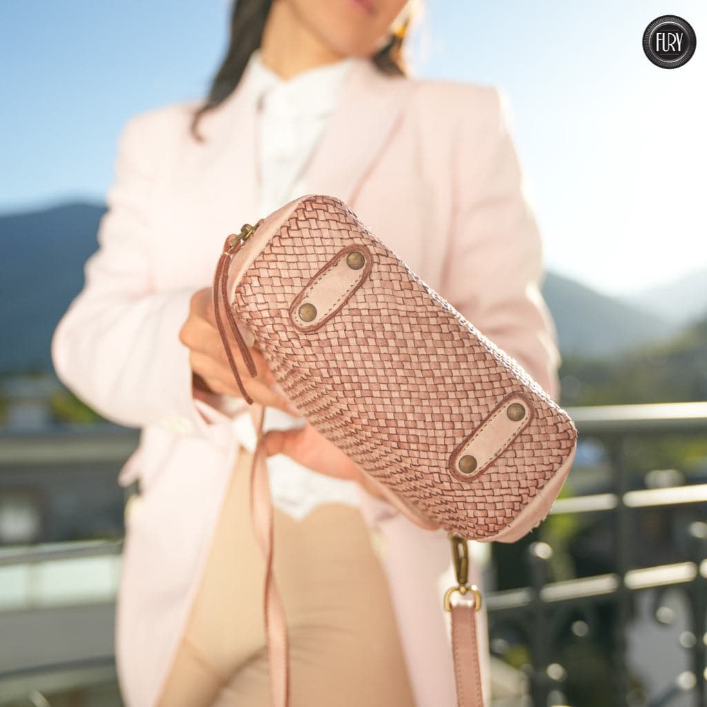 Borsetta Siena in pelle intrecciata - Fury