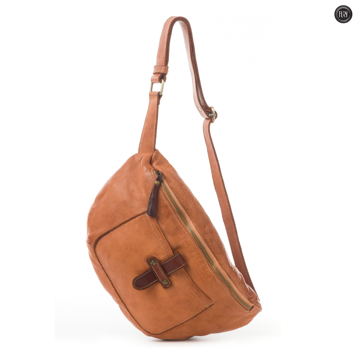 Marsupio Taylor in pelle Fury Cuoio