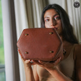 Secchiello Marta in pelle Fury#colore_cuoio