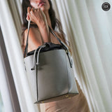 Secchiello Marta in pelle Fury#colore_taupe