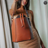 Secchiello Marta in pelle Fury#colore_cuoio