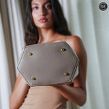 Secchiello Marta in pelle Fury#colore_taupe