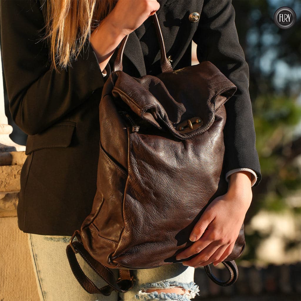 Zaino Danzo in pelle - Fury