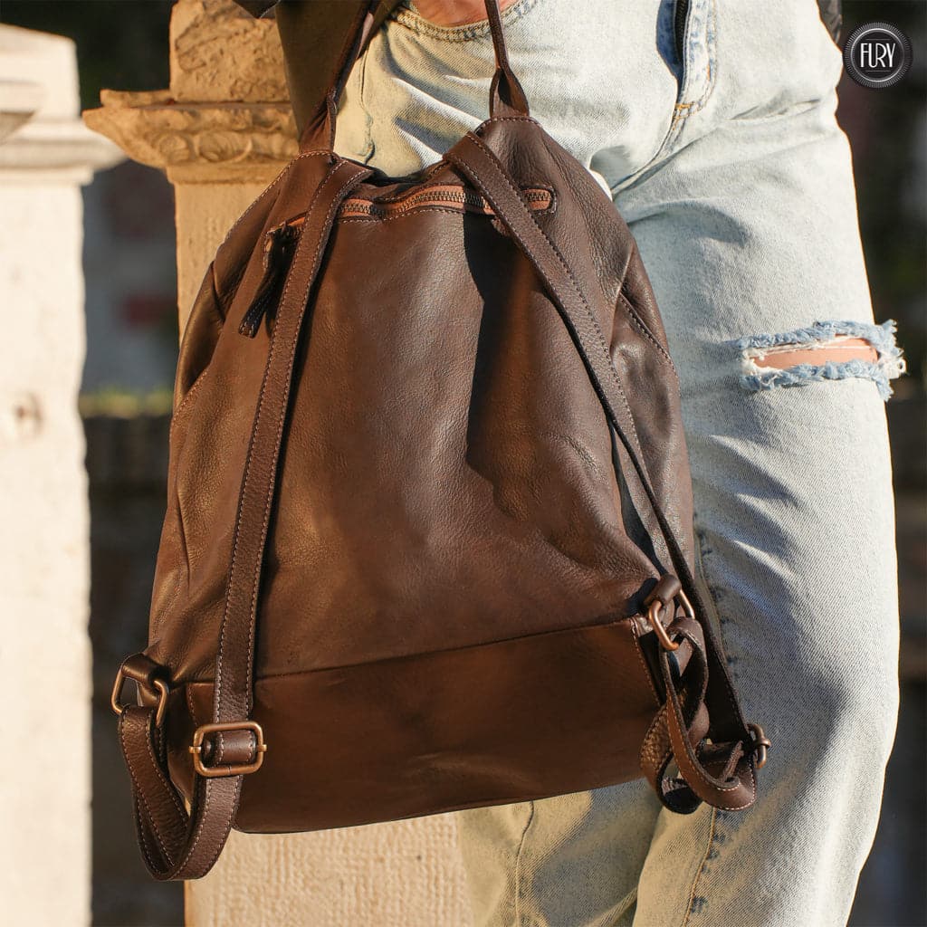 Zaino Danzo in pelle - Fury