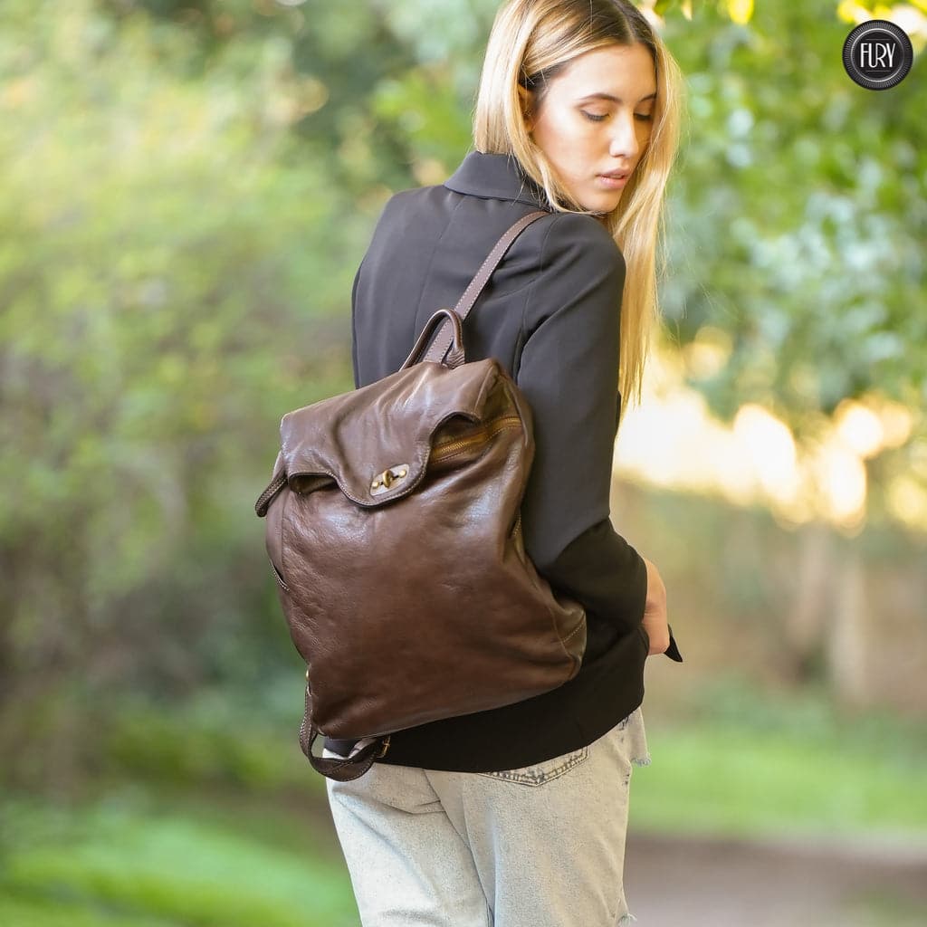 Zaino Danzo in pelle - Fury