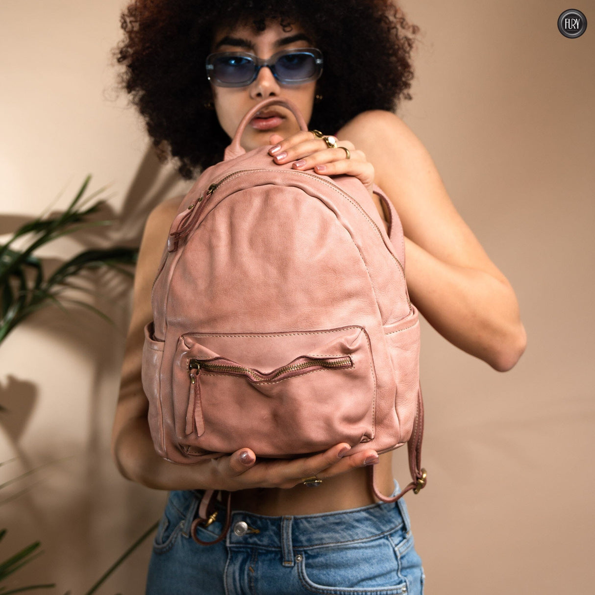 Zaino Ken in pelle Fury 