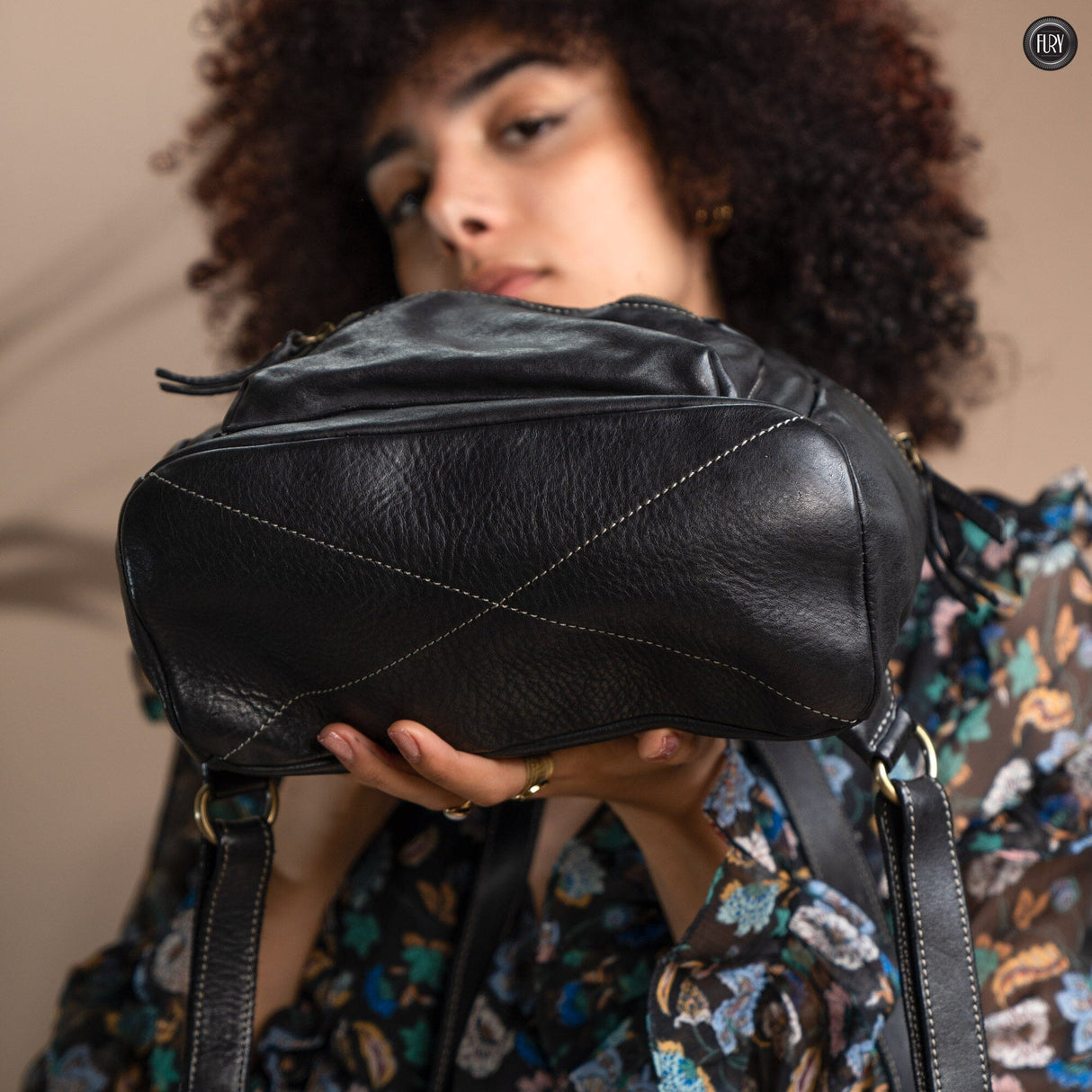 Zaino Ken in pelle Fury 